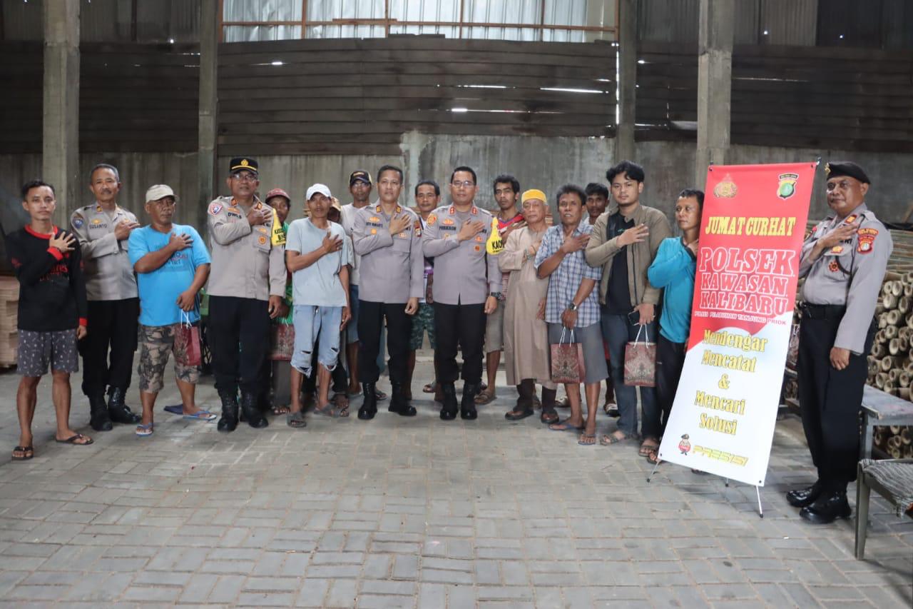Jumat Curhat Polres Pelabuhan Tanjung Priok Berdialog dengan Tokoh Masyarakat