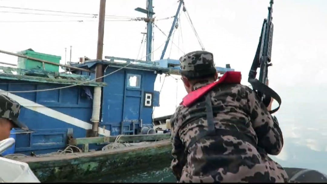 KKP Amankan 5 KIA Pencuri Ikan di Samudera Pasifik dan Selat Malaka