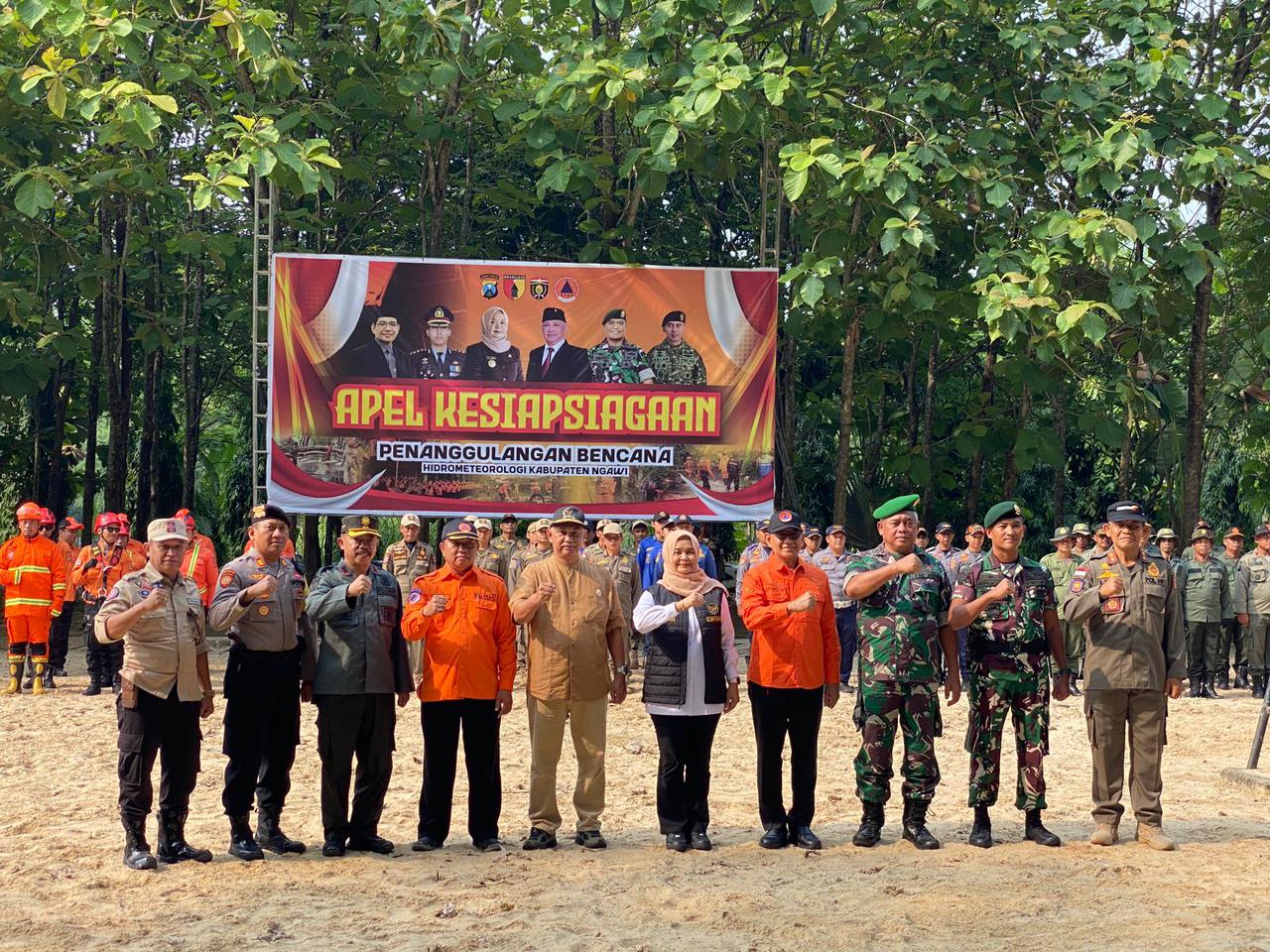 Polres Ngawi Siapkan Personel dan Sarana Cegah Bencana Hidrometeorologi