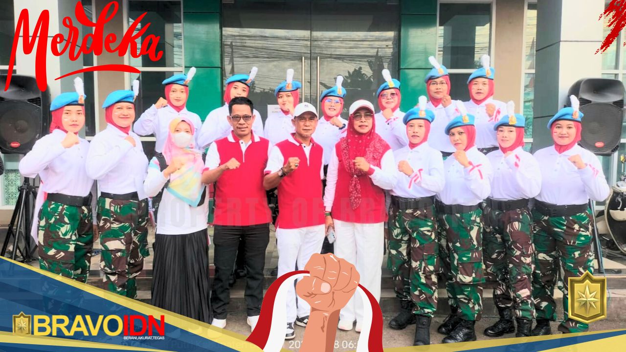 Pemdes Bojong Nangka Gelar Lomba Gerak Jalan Sambut HUT RI ke-80