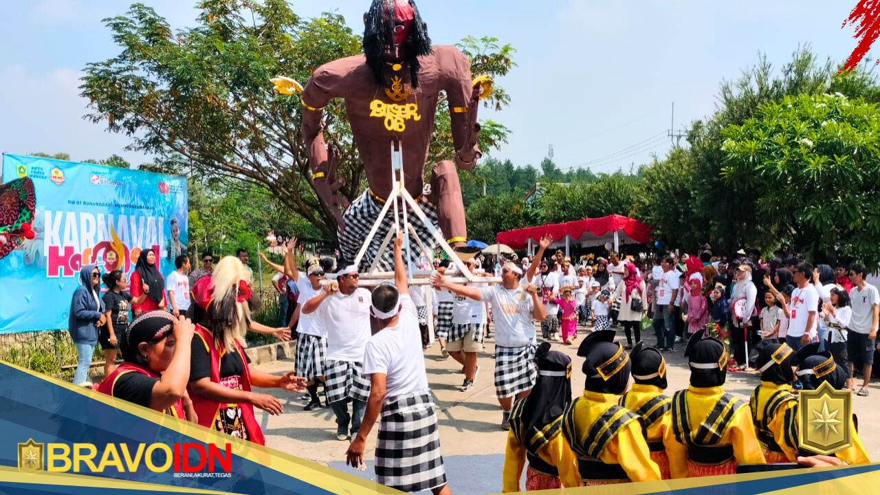 RW 07 Desa Gunungsari Gelar Karnaval Meriah Peringati HUT RI Ke-80