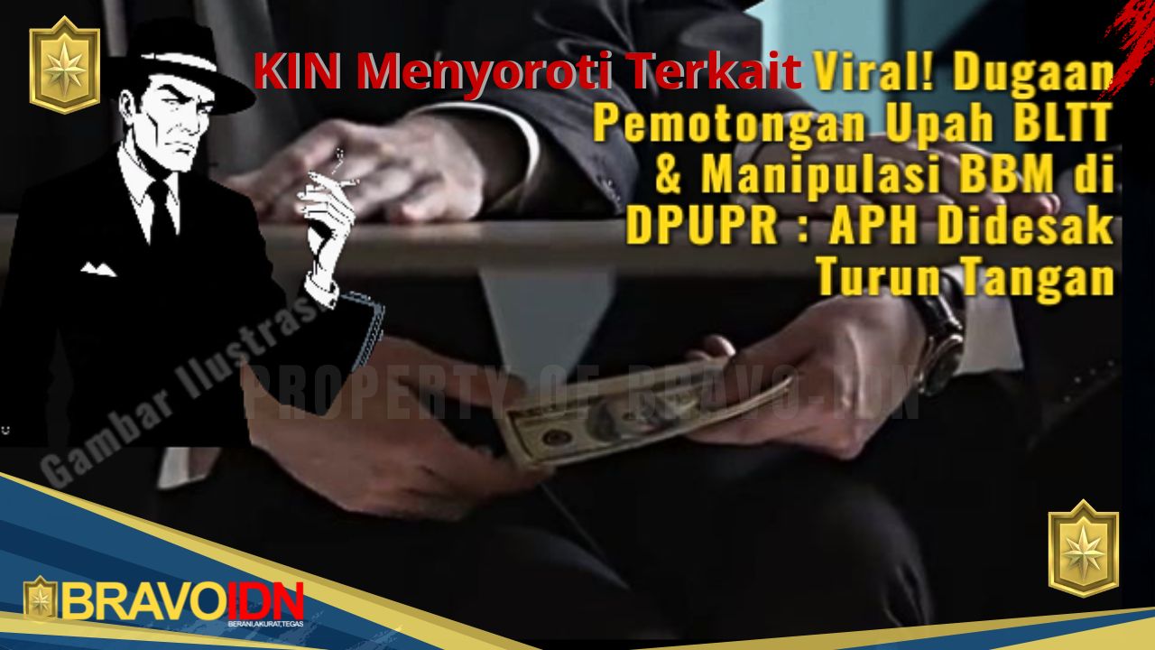 KIN Soroti Dugaan Korupsi Upah Pekerja dan Pengadaan BBM di DPUPR Kabupaten Bogor, Pejabat Masih Bungkam!‎