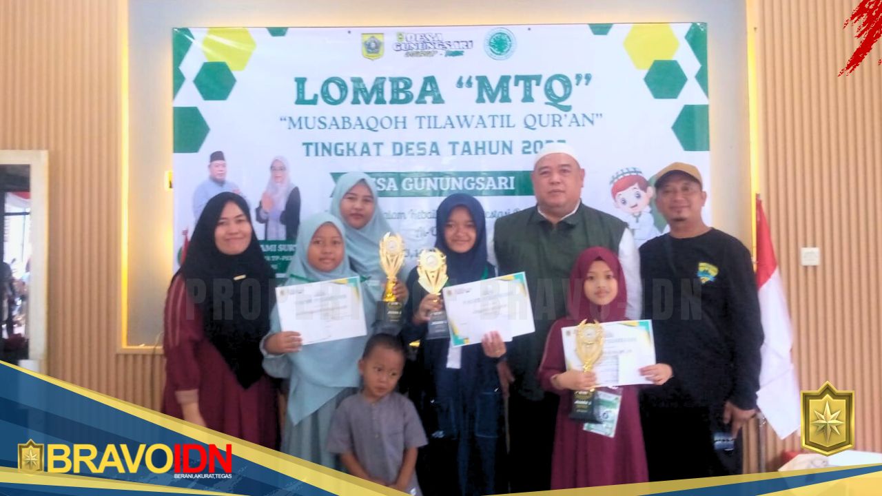 ‎Pemdes Gunungsari Gelar Lomba MTQ Tingkat Desa Tahun 2025‎