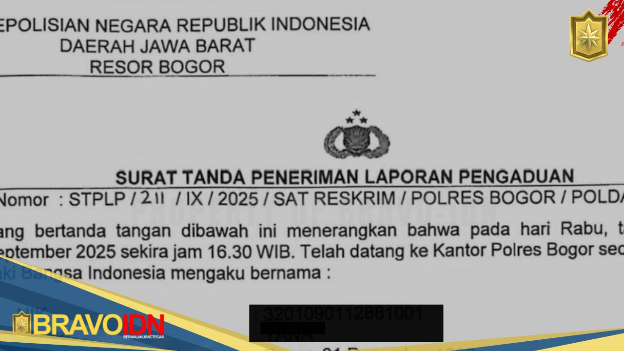 Resmi Dilaporkan Ke Polres Bogor Terkait AJB dan Dugaan Intimidasi dan Penebangan Pohon Milik KTH